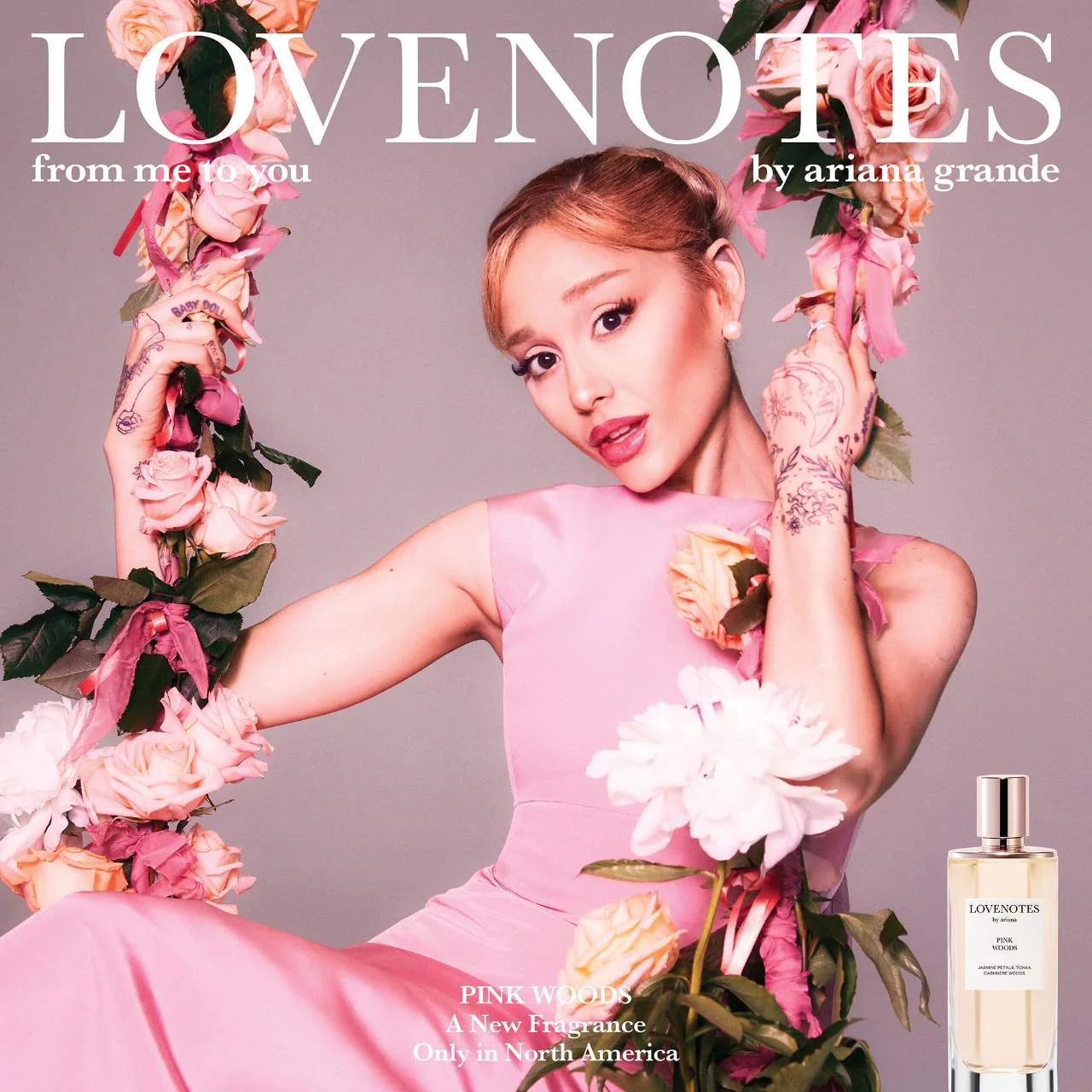 Ariana Grande - LOVENOTES Pink Woods Perfume Set (Preorden)