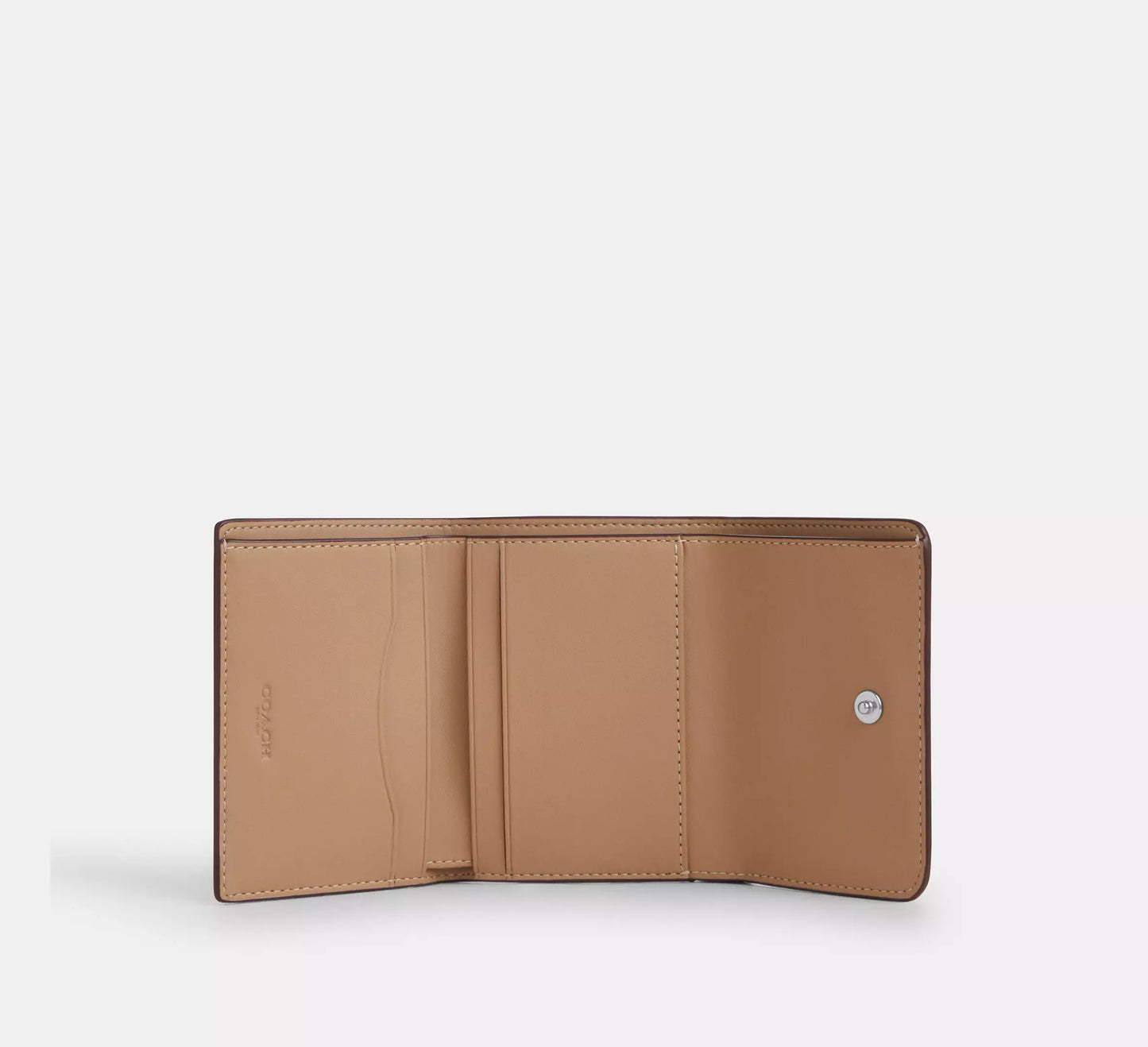 Coach - Card Holder Wallet In Signature Canvas (Preorden)