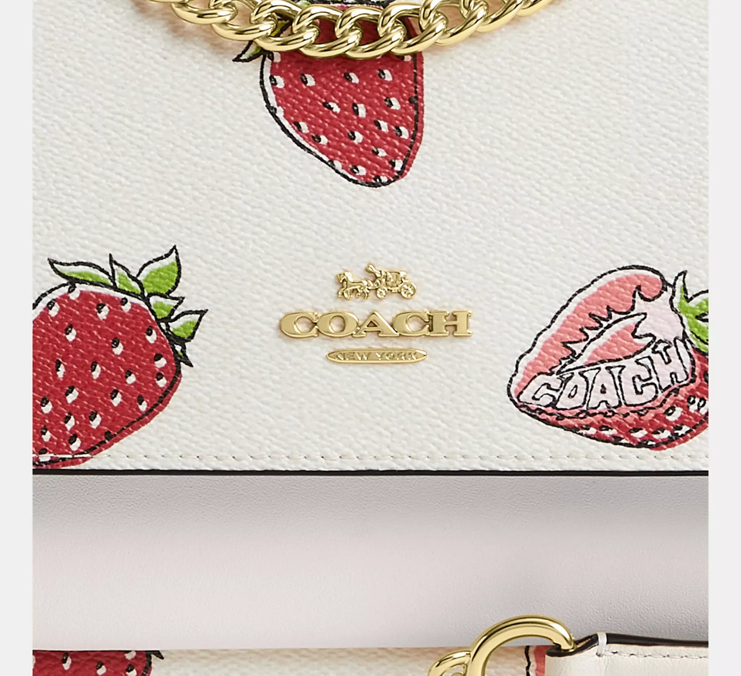 Coach - Klare Crossbody With Strawberry Print (Preorden)