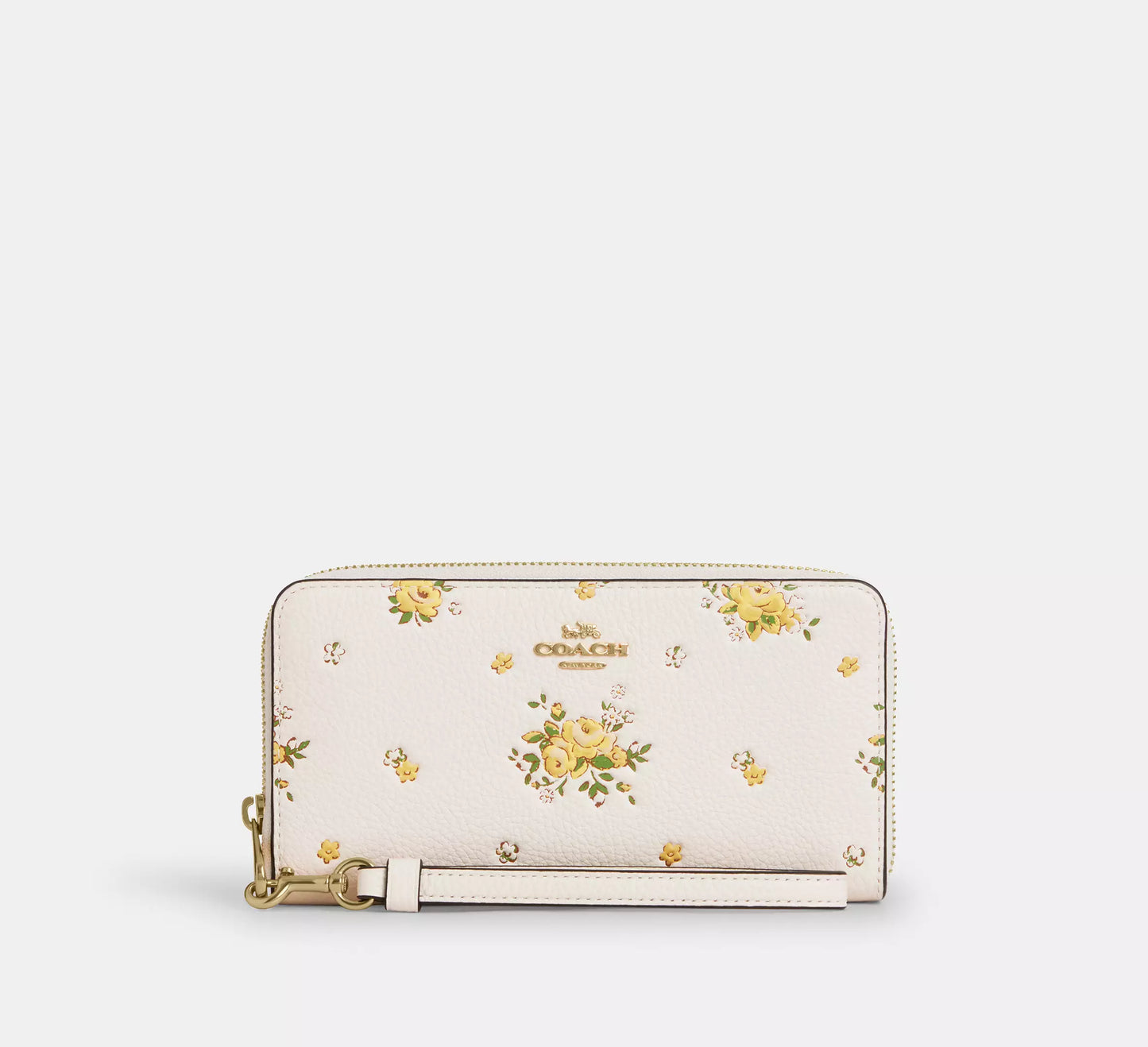 Coach - Long Zip Around Wallet With Floral Print (Preorden)