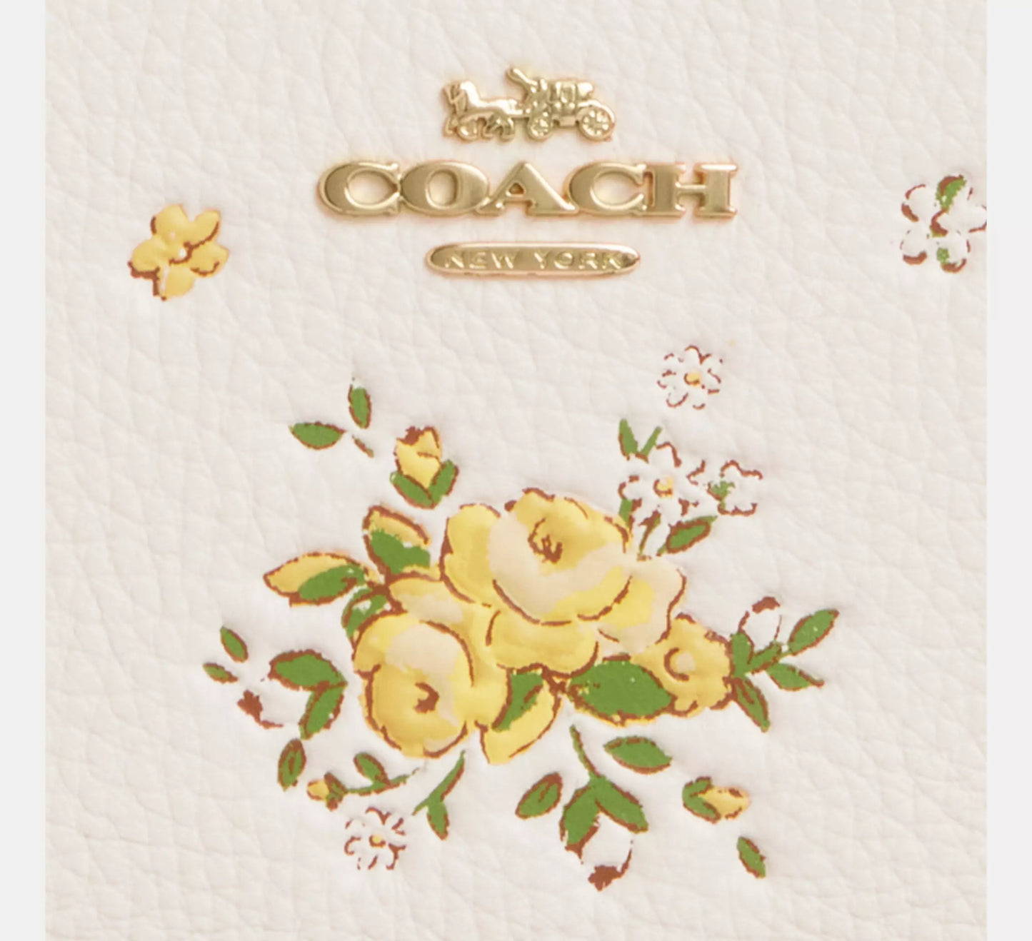 Coach - Long Zip Around Wallet With Floral Print (Preorden)