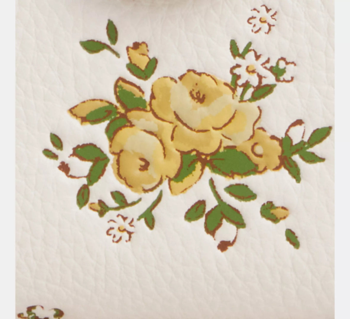 Coach - Medium Corner Zip Wallet With Floral Print (Preorden)