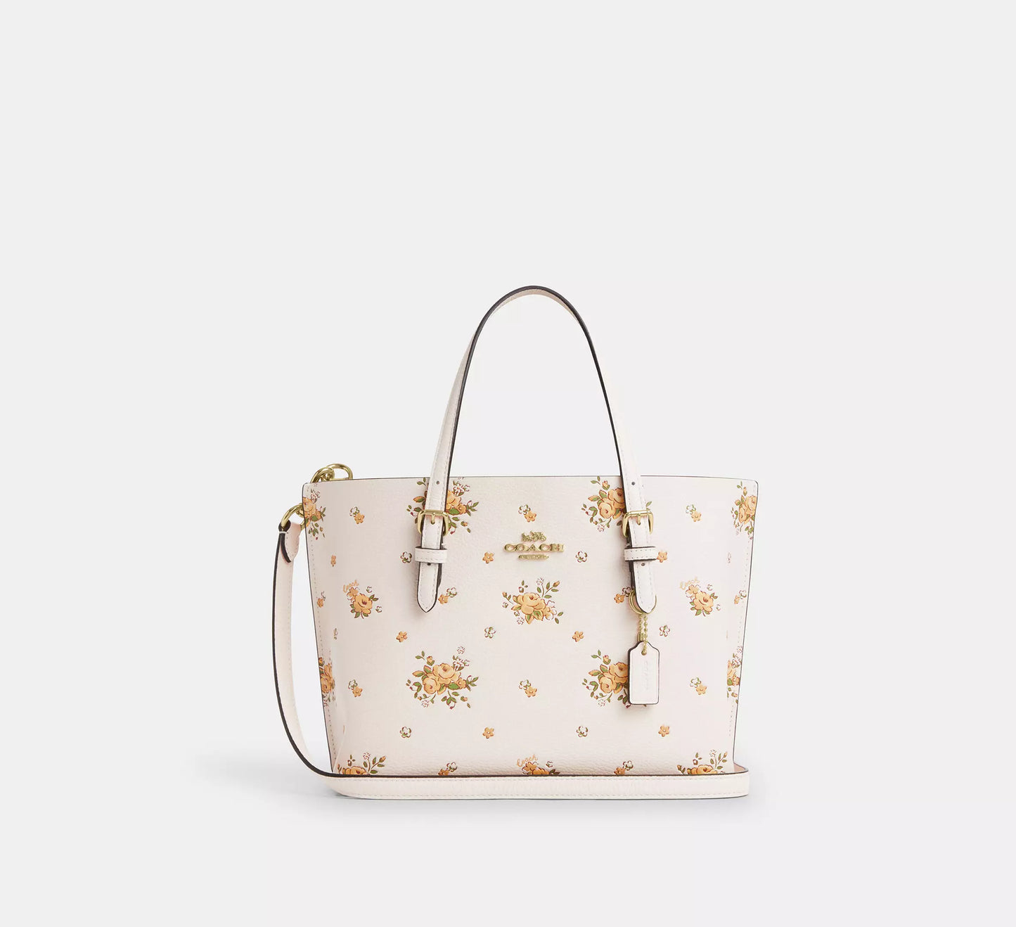 Coach - Mollie Tote Bag 25 With Floral Print (Preorden)
