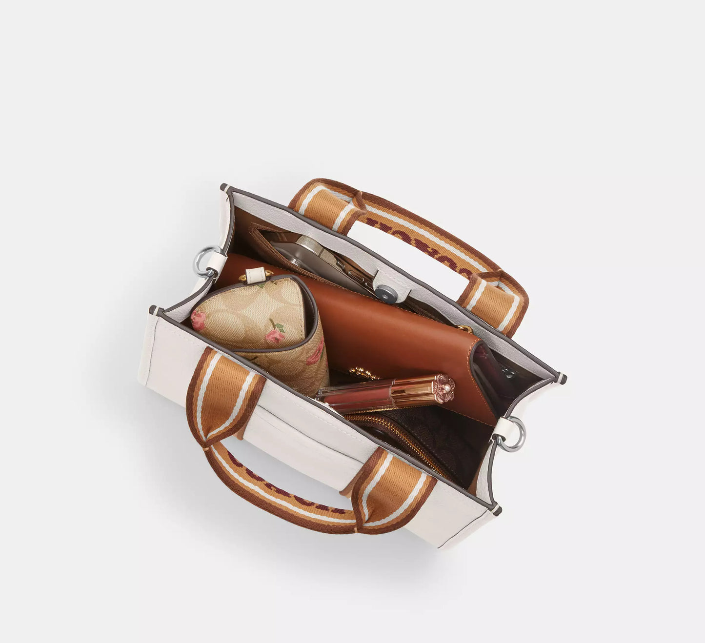 Coach - Smith Tote Bag 24 In Signature Canvas With Orange Print (Preorden)