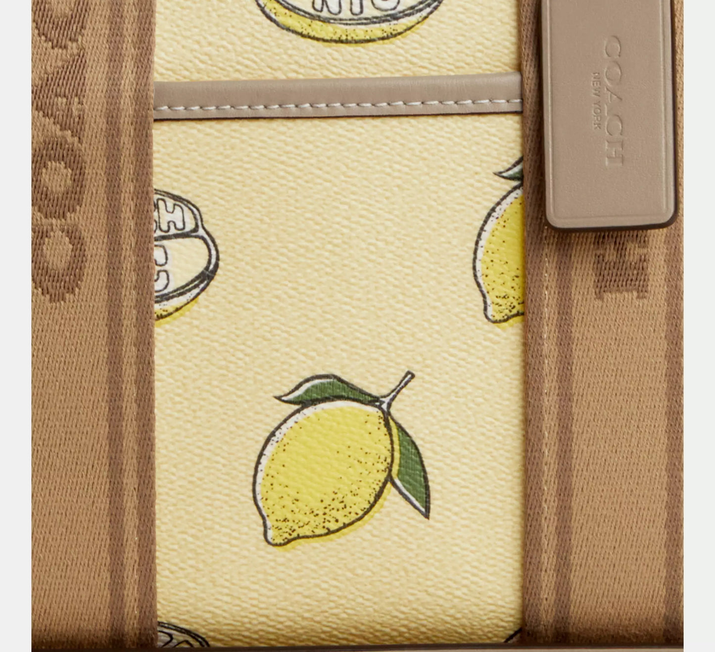 Coach - Smith Tote Bag 24 With Lemon Print (Preorden)