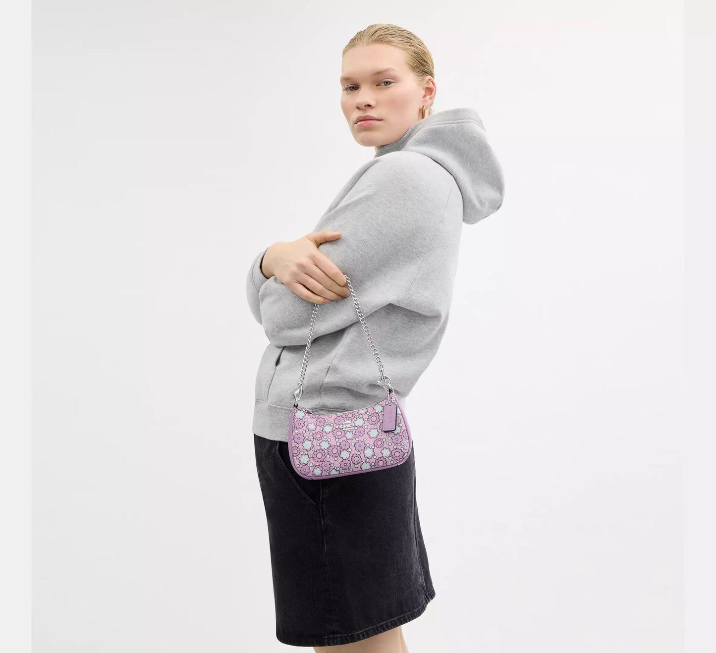 Coach - Teri Mini Crossbody Bag With Floral Print (Preorden