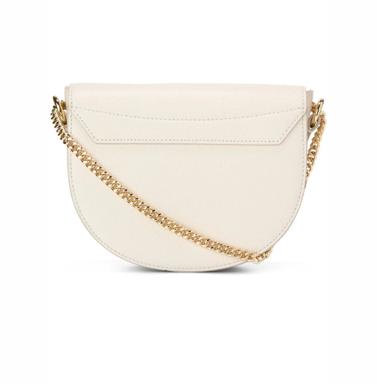 Cole Haan - Evie Chain Saddle Crossbody Bag Ivory (Preorden)