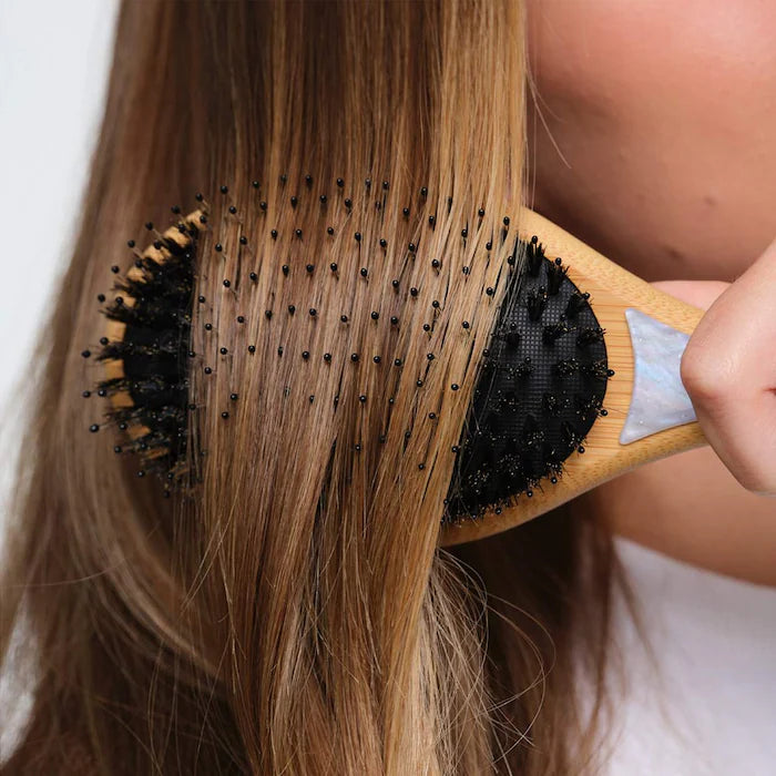 Emi Jay - Flat Hair Brush in Blue Sugar (Preorden)