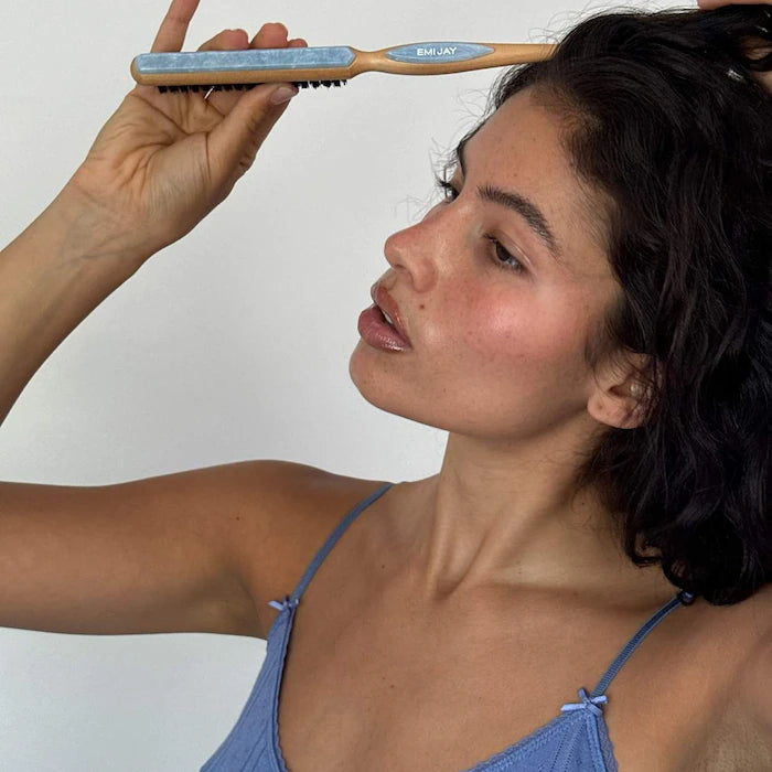 Emi Jay - Styling Hair Brush in Blue Sugar (Preorden)