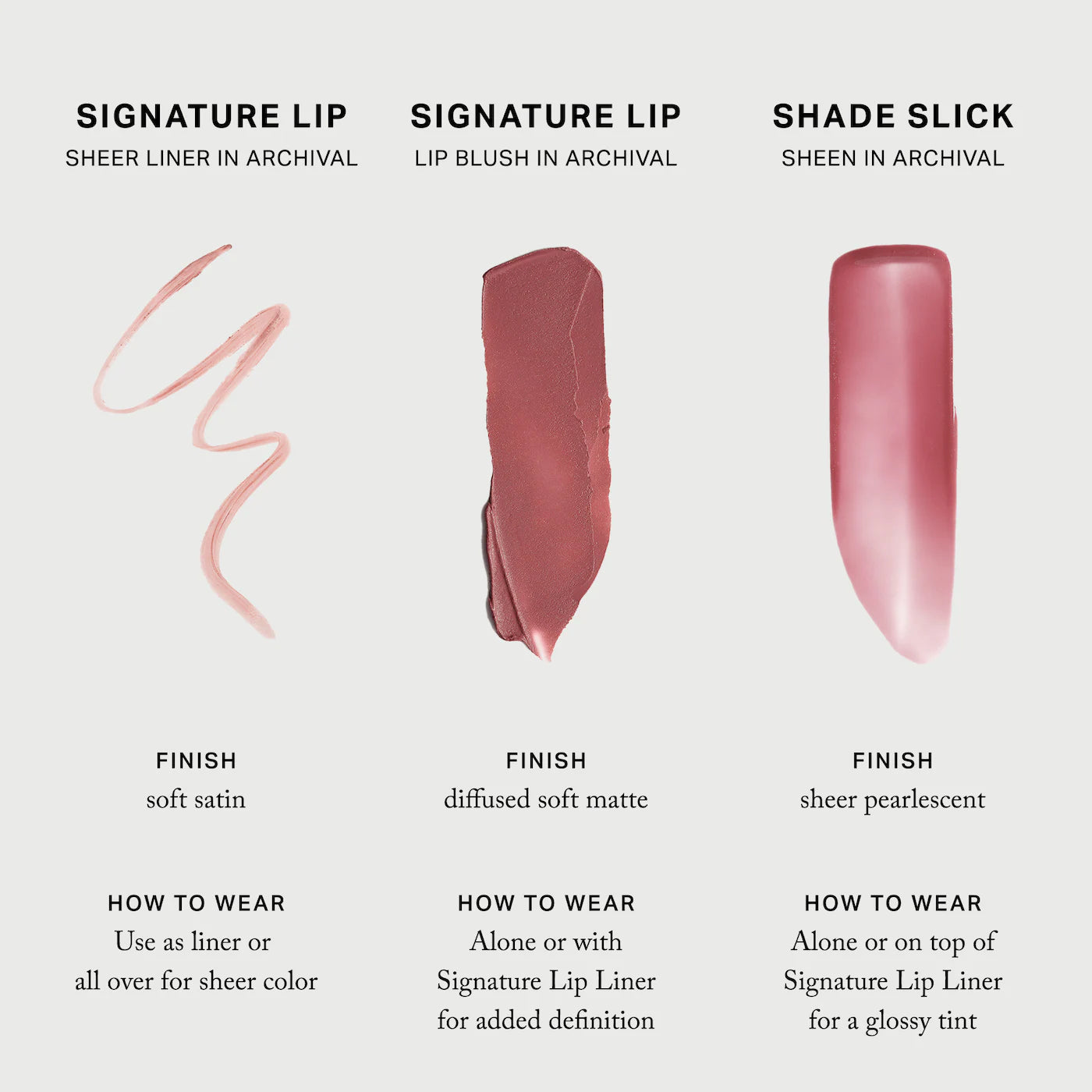 Merit - The Archival Lip Essentials Gift Set (Preorden)