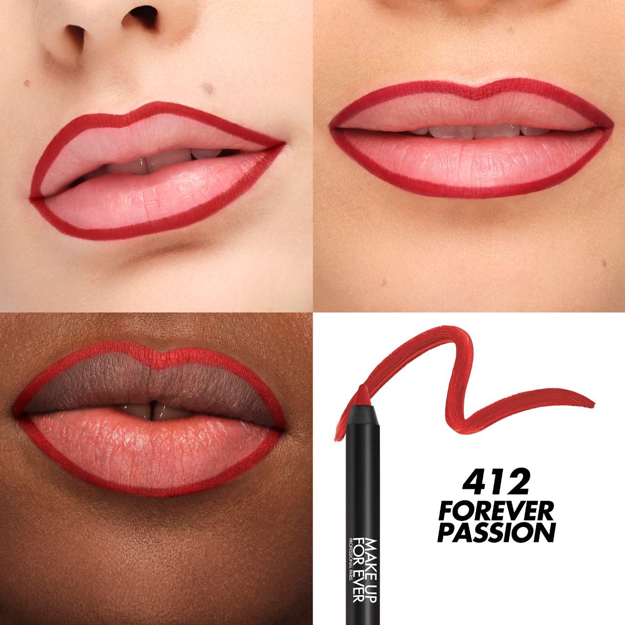 Make Up For Ever - Artist Color Pencil Extreme Waterproof Lip Liner (Preorden)