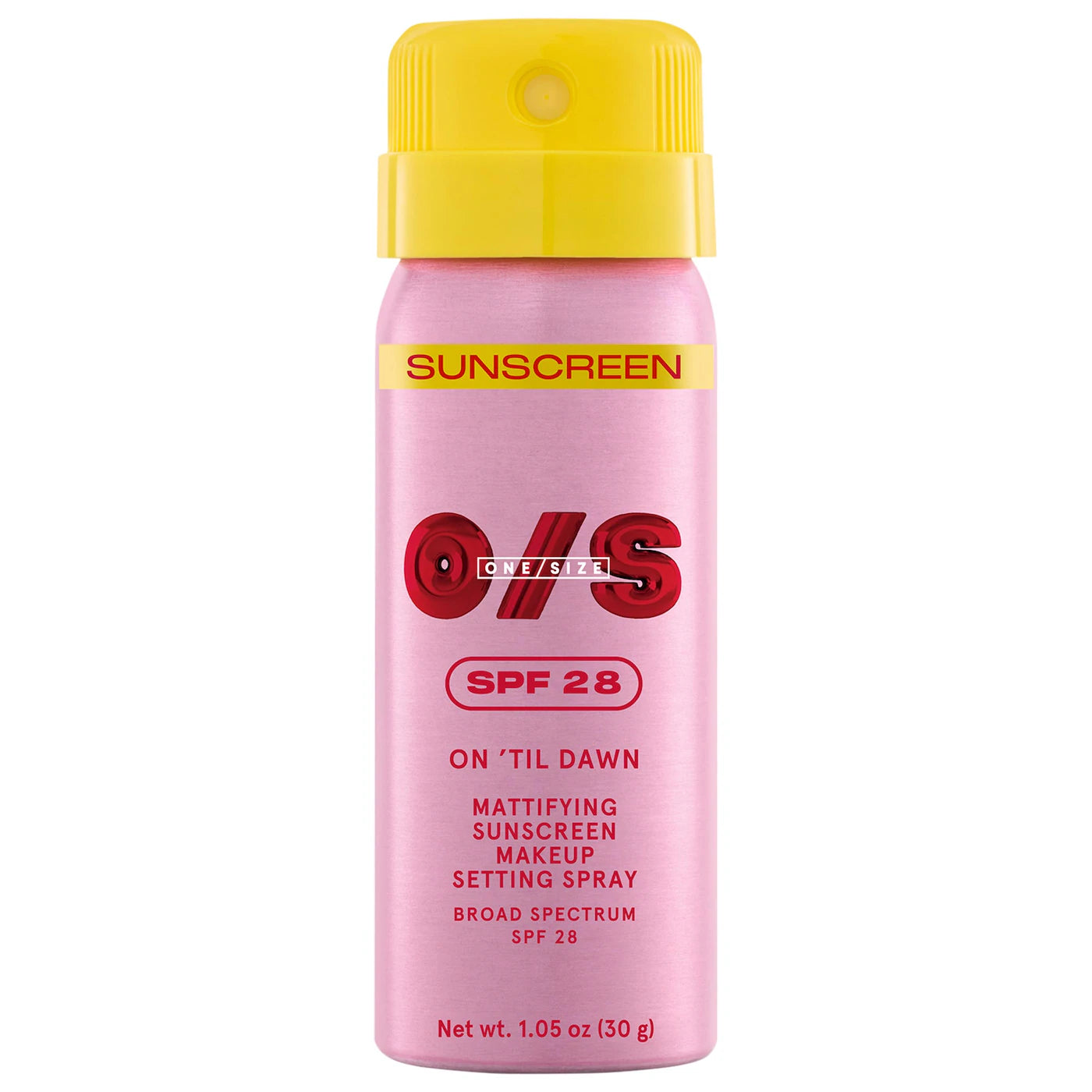 One/Size - On 'Til Dawn Mattifying Sunscreen Makeup Setting Spray SPF 28 (Preorden)