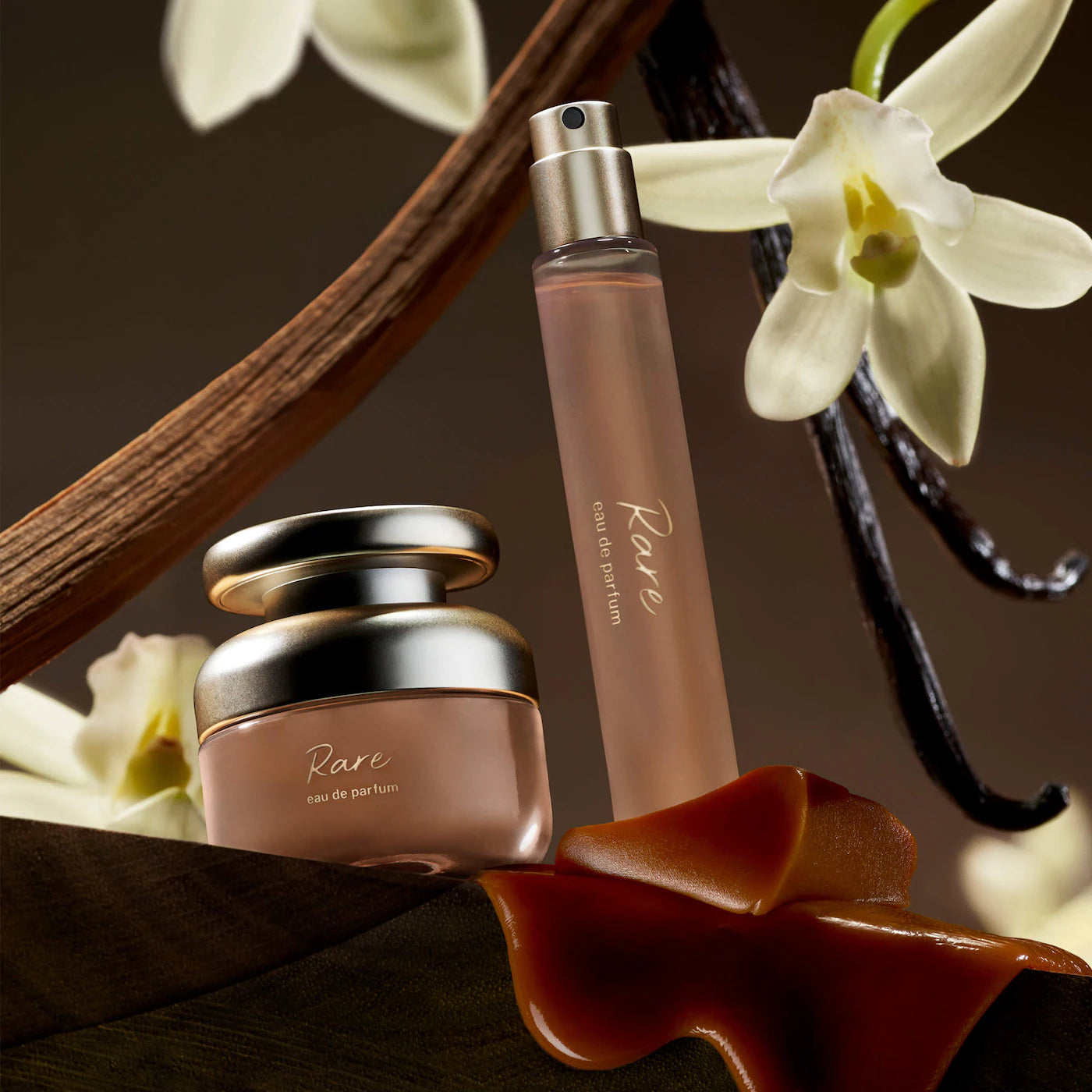 Rare Beauty - Mini Rare Eau de Parfum Set with Vanilla and Caramel (Preorden)
