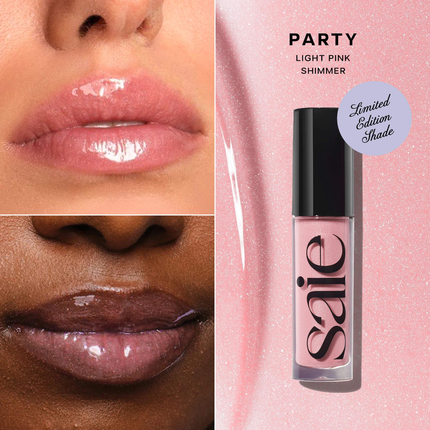 Saie - Glossybounce Lip Gloss-Oil Duo Gift Set (Preorden)