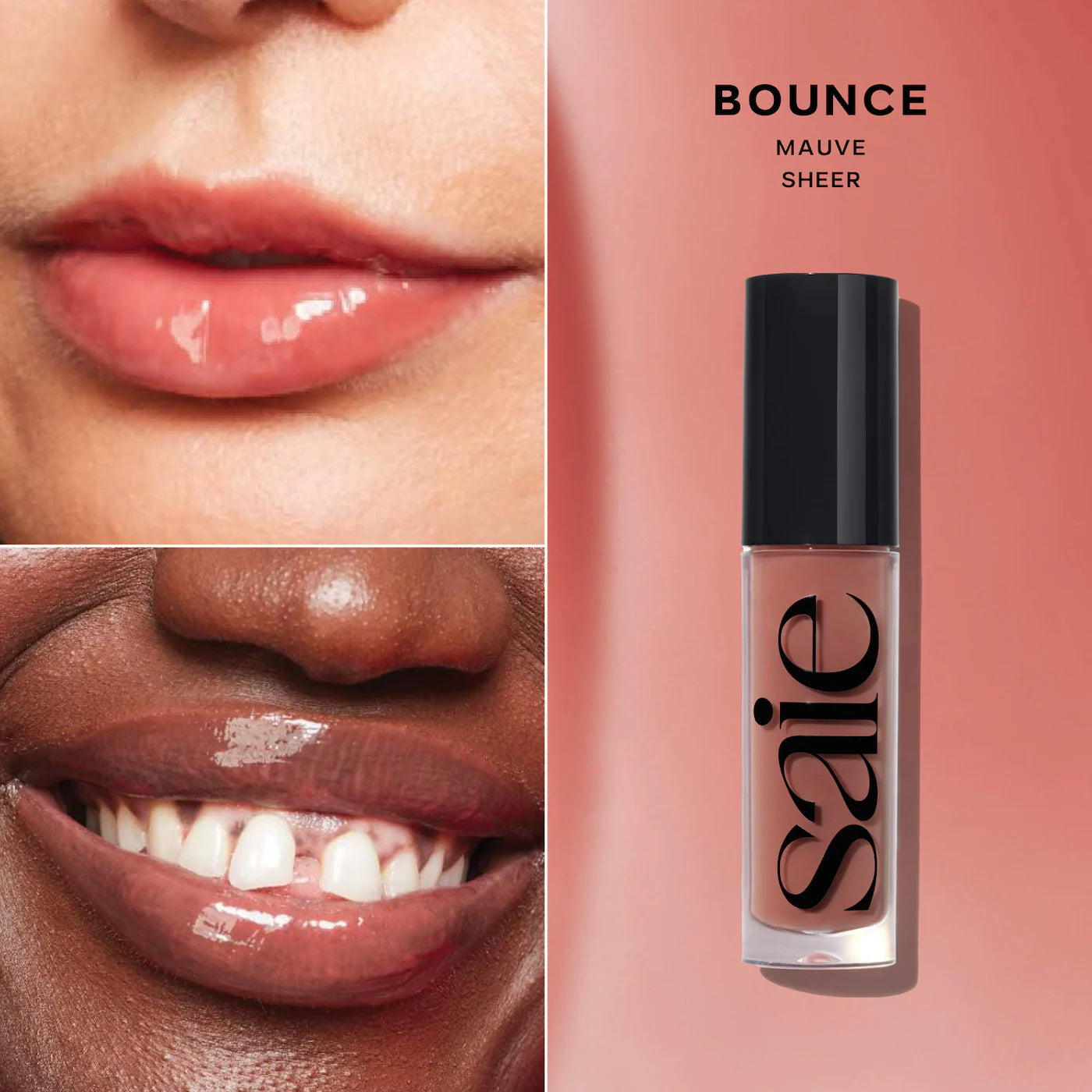 Saie - Glossybounce Lip Gloss-Oil Duo Gift Set (Preorden)
