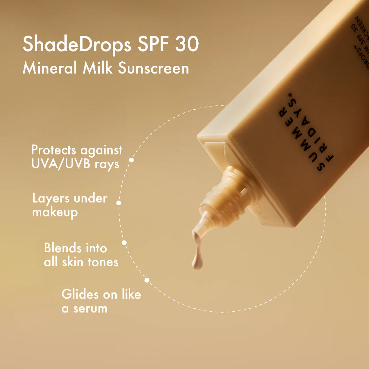 Summer Fridays - ShadeDrops Mineral Milk Sunscreen SPF 30 (Preorden)