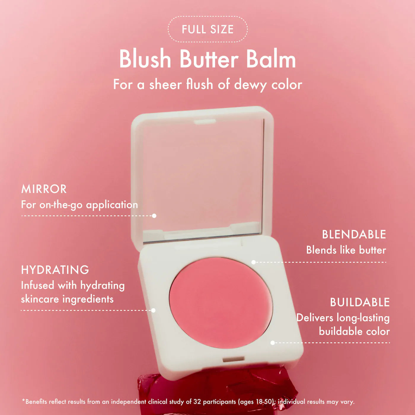Summer Fridays - The Dewy Pink Set with mini Lip Butter Balm in Pink Sugar (Preorden)