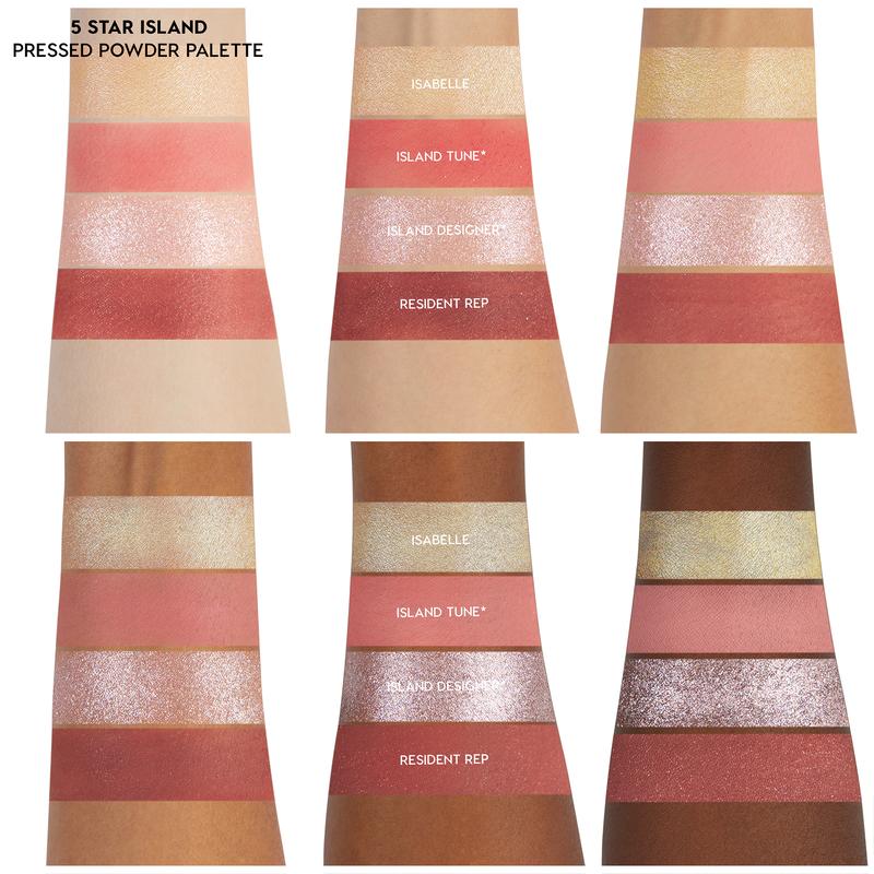 Colourpop x Animal Crossing - 5 star island