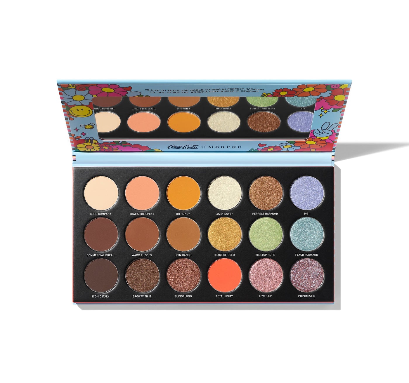 Coca-Cola x Morphe Awe Together Eye Shadow Palette