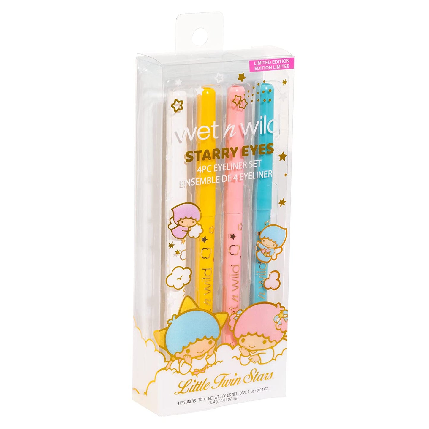 Wet n Wild x Little Twin Stars - Starry Eyes - Set 4 delineadores