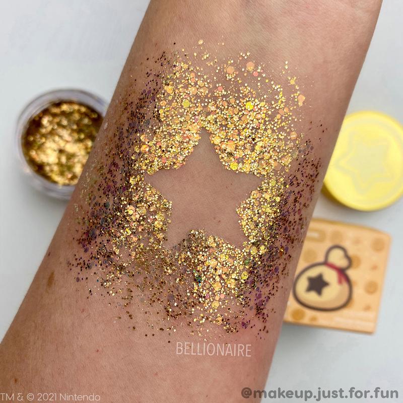 Colourpop x Animal Crossing - Bellionaire Glitter gel
