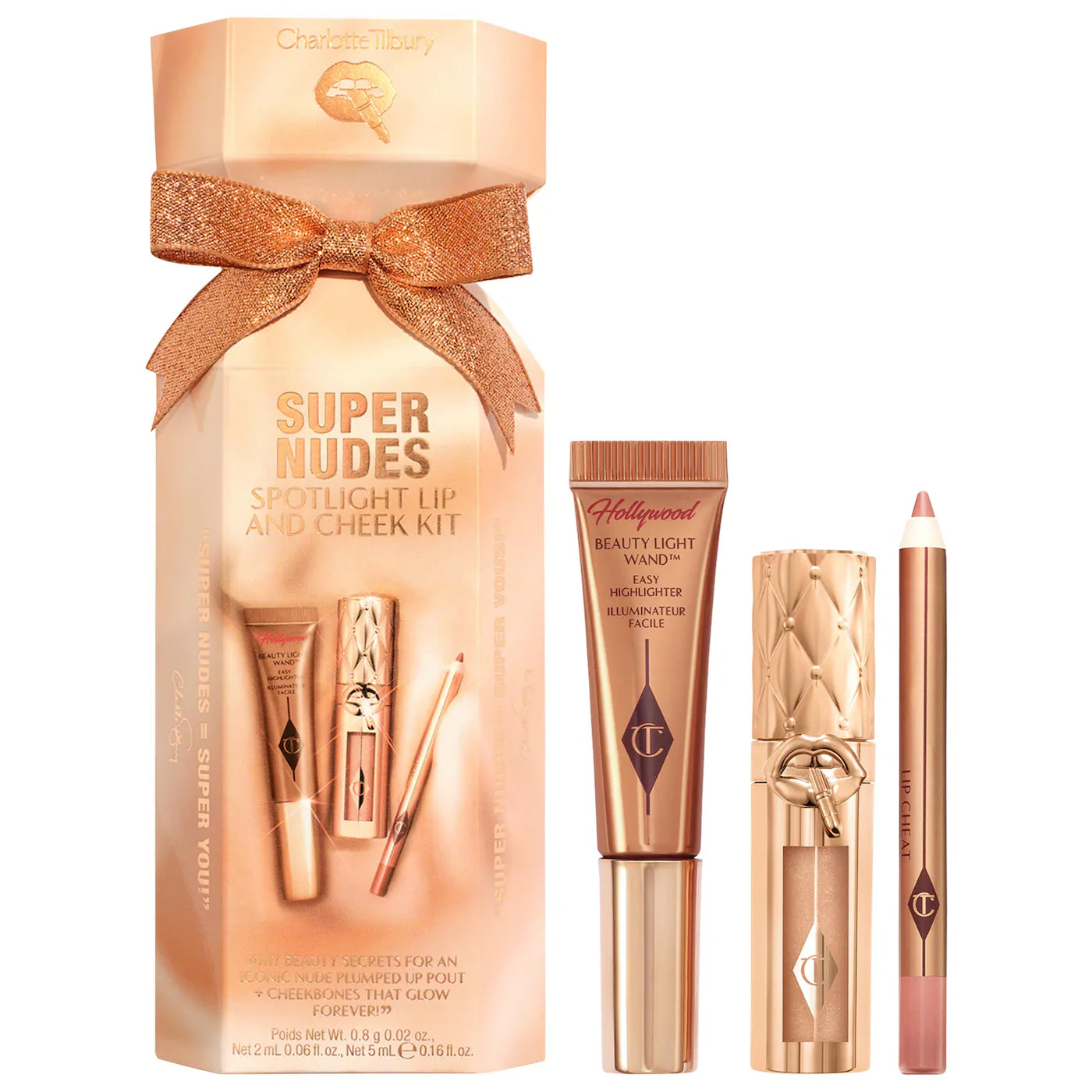 Charlotte Tilbury - Lip and Cheek Trio Makeup Gift Set (Preorden)
