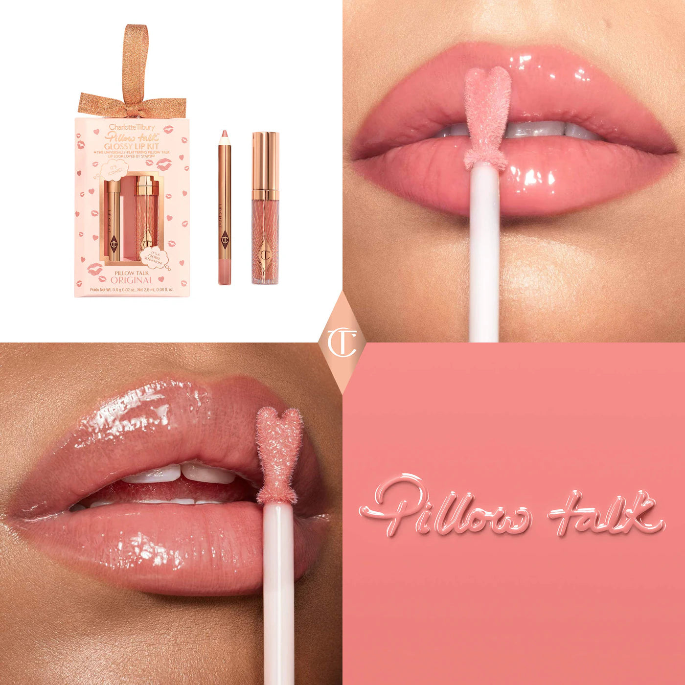 Charlotte Tilbury - Mini Pillow Talk Glossy Lip Duos (Preorden)