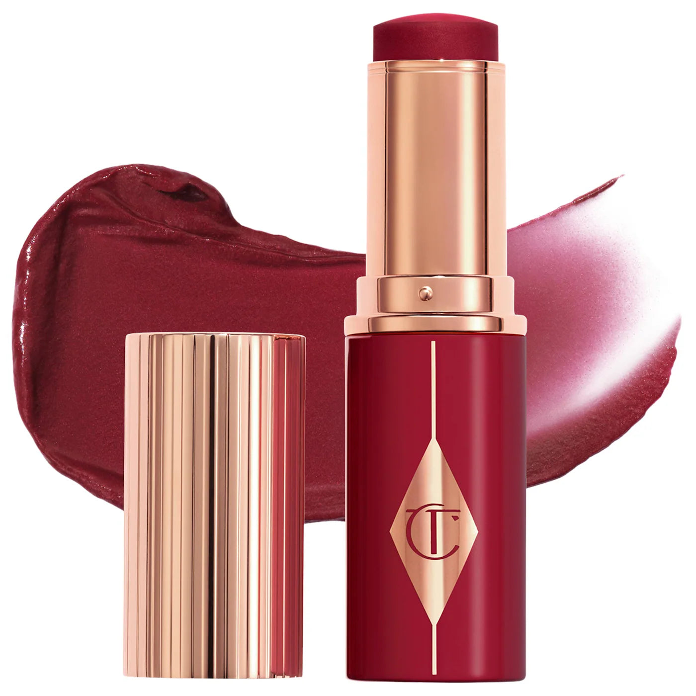 Charlotte Tilbury - Unreal Lip + Cheek Glow Blush Stick with Hyaluronic Acid (Preorden)