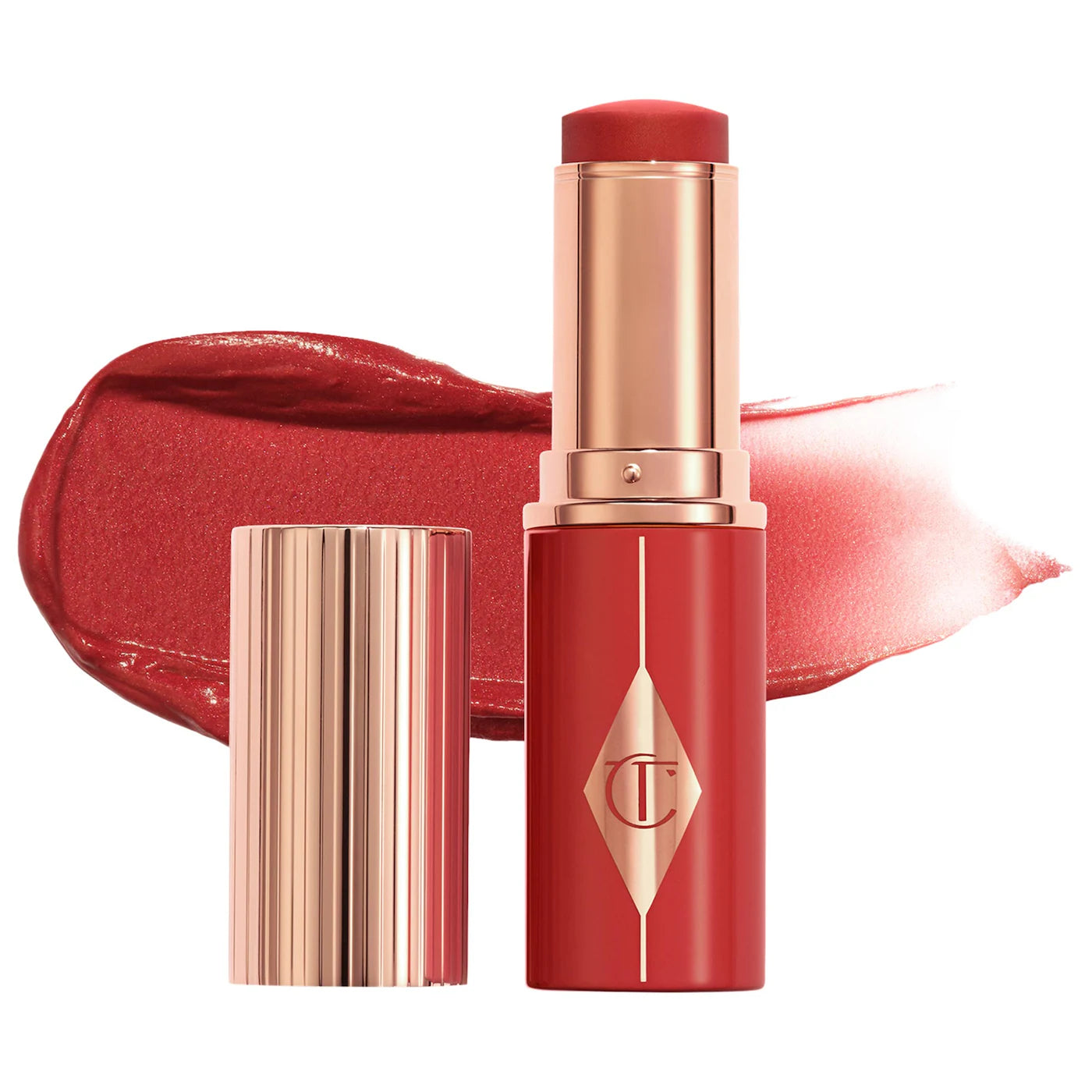 Charlotte Tilbury - Unreal Lip + Cheek Glow Blush Stick with Hyaluronic Acid (Preorden)