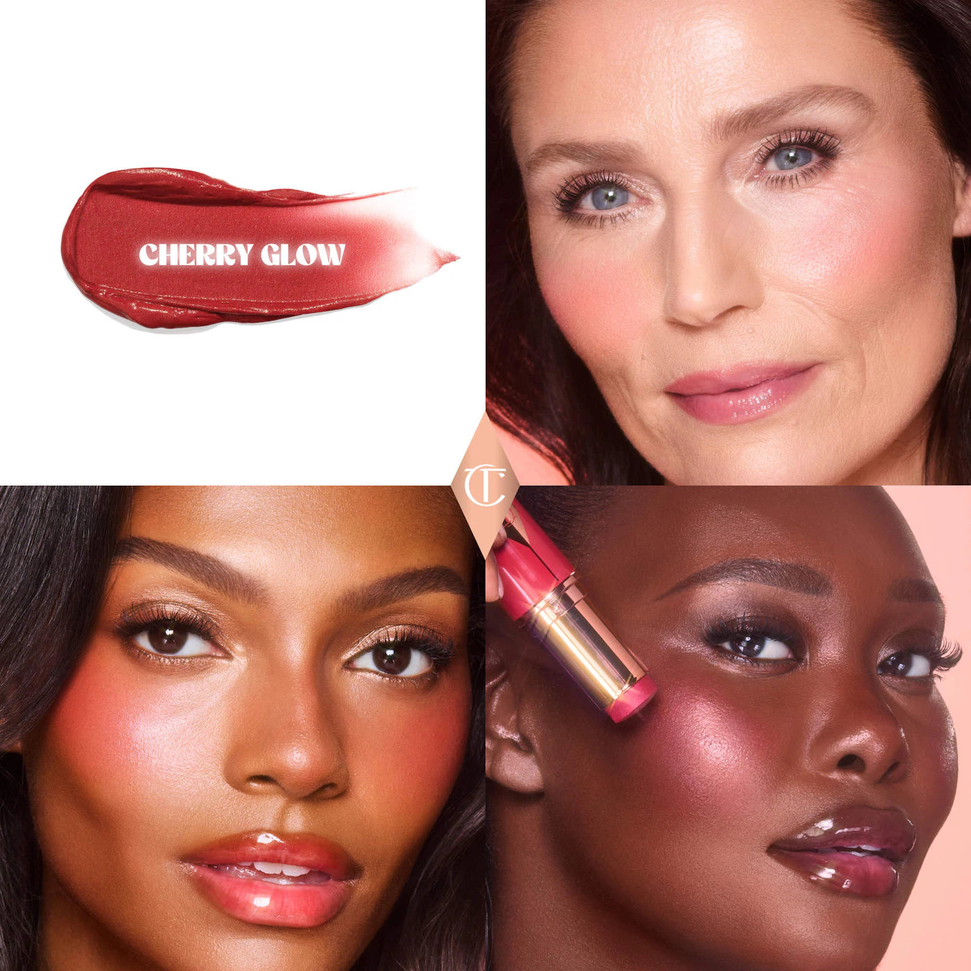 Charlotte Tilbury - Unreal Lip + Cheek Glow Blush Stick with Hyaluronic Acid (Preorden)