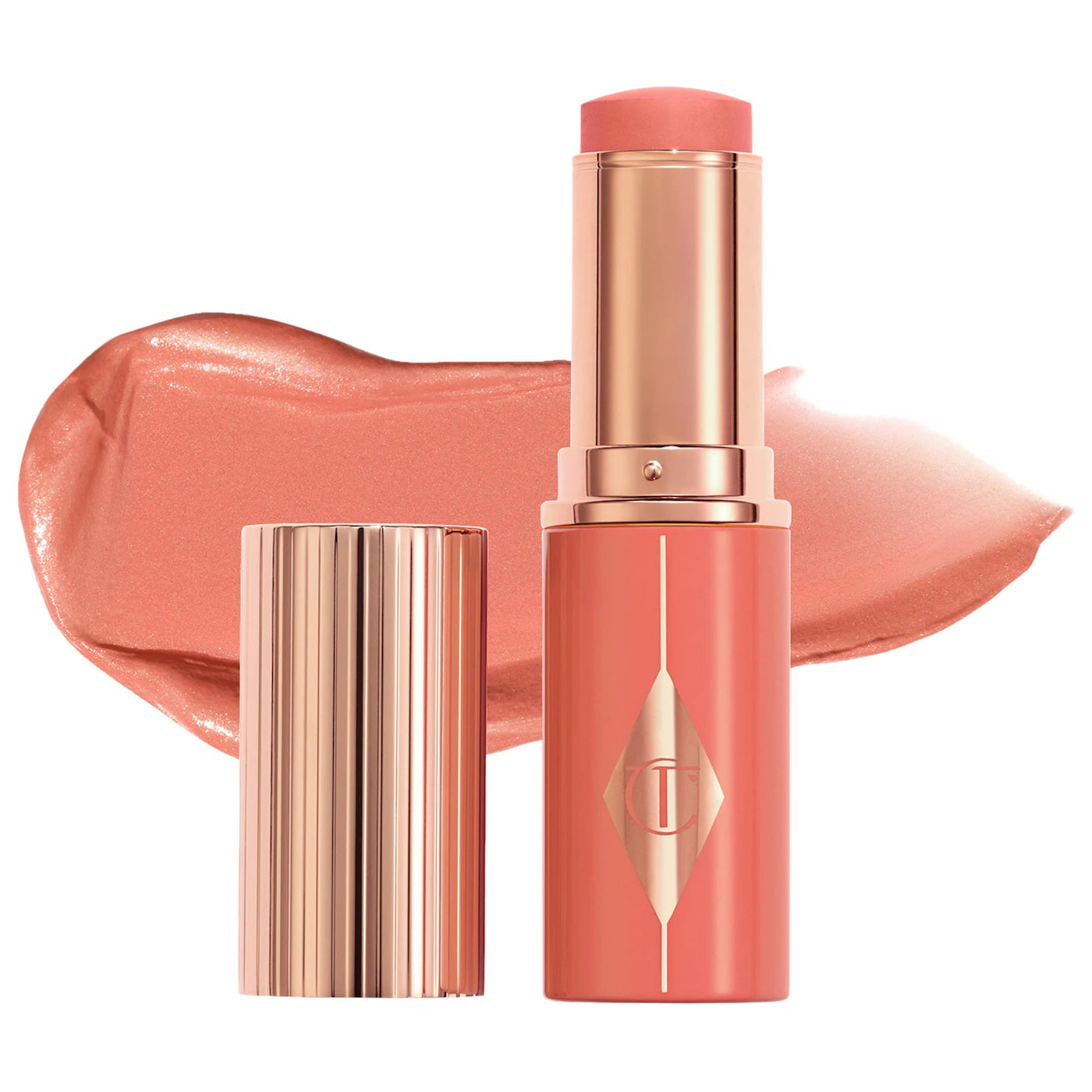 Charlotte Tilbury - Unreal Lip + Cheek Glow Blush Stick with Hyaluronic Acid (Preorden)