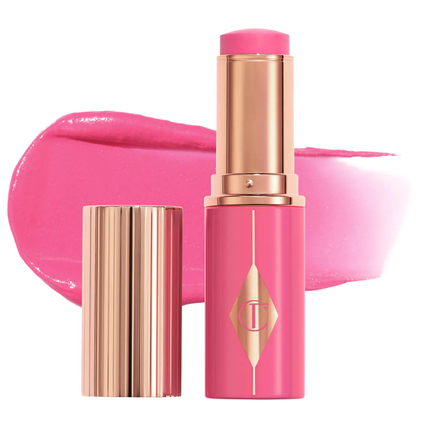 Charlotte Tilbury - Unreal Lip + Cheek Glow Blush Stick with Hyaluronic Acid (Preorden)