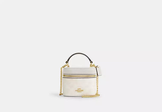Coach - Ava Crossbody Bag In Signature Canvas White (Preorden)