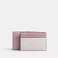 Coach - Card Holder Wallet In Signature Canvas (Preorden)