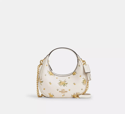 Coach - Carmen Mini Crossbody Bag With Floral Print (Preorden)