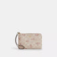 Coach - Corner Zip Wristlet In Signature Canvas With Floral Print (Preorden)