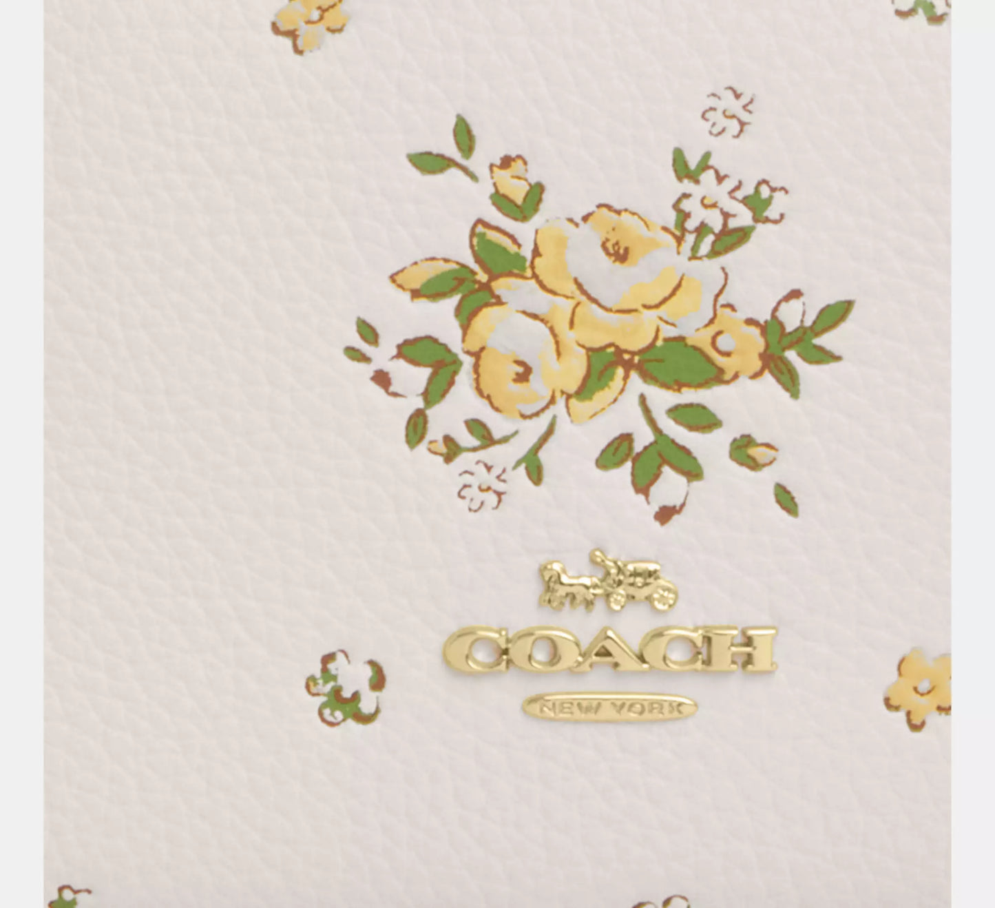 Coach - Double Zip Wallet With Floral Print (Preorden)