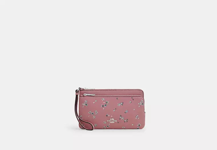 Coach - Double Zip Wallet With Star Print (Preorden)