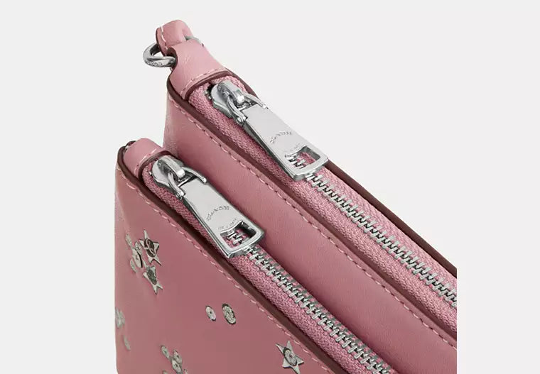 Coach - Double Zip Wallet With Star Print (Preorden)