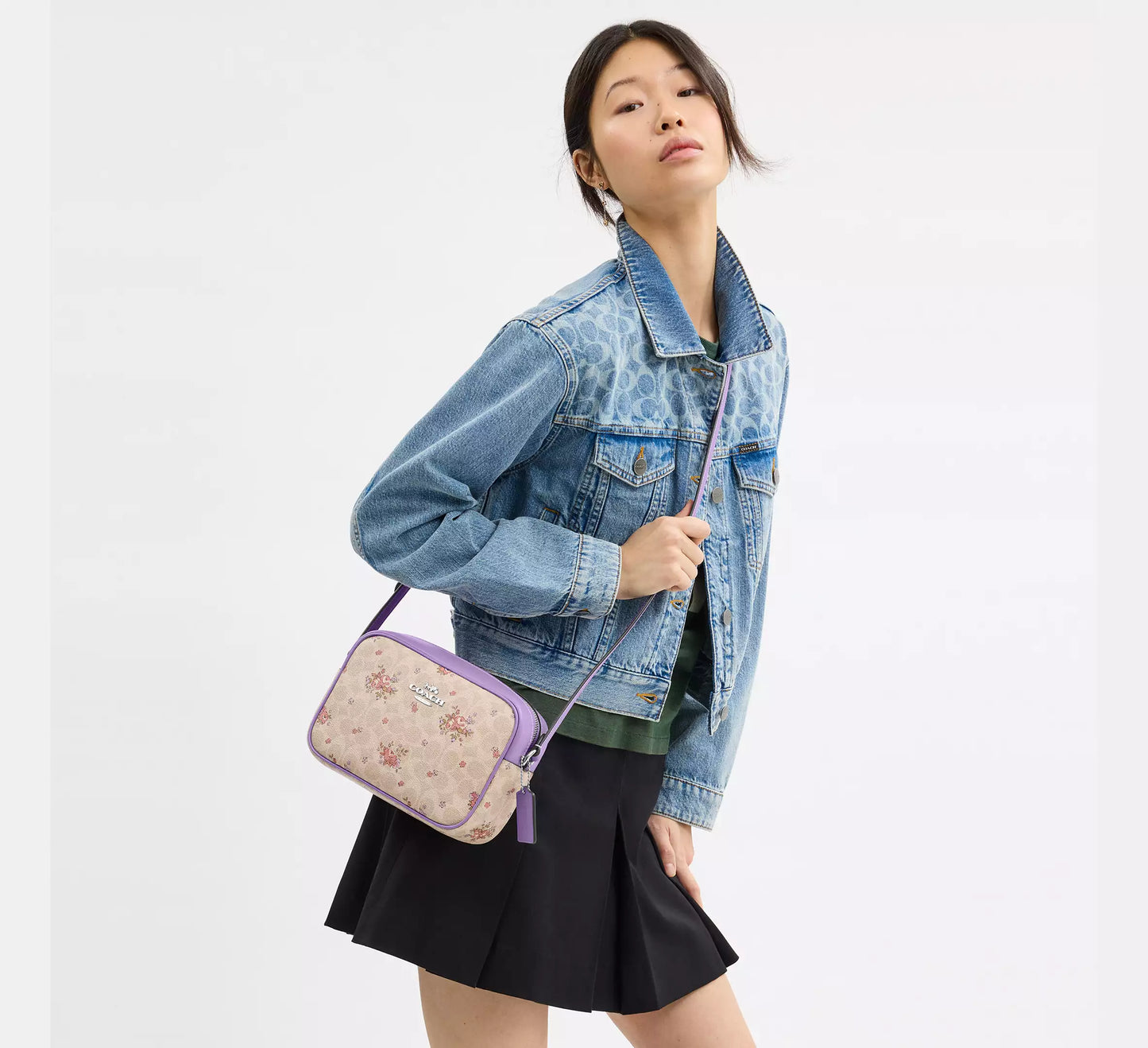 Coach - Jamie Camera Bag In Signature Canvas With Floral Print (Preorden)