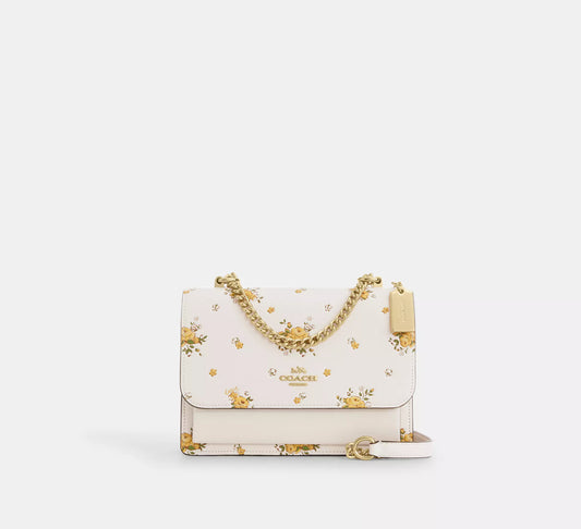 Coach - Klare Crossbody Bag With Spring Blossom Print (Preorden)