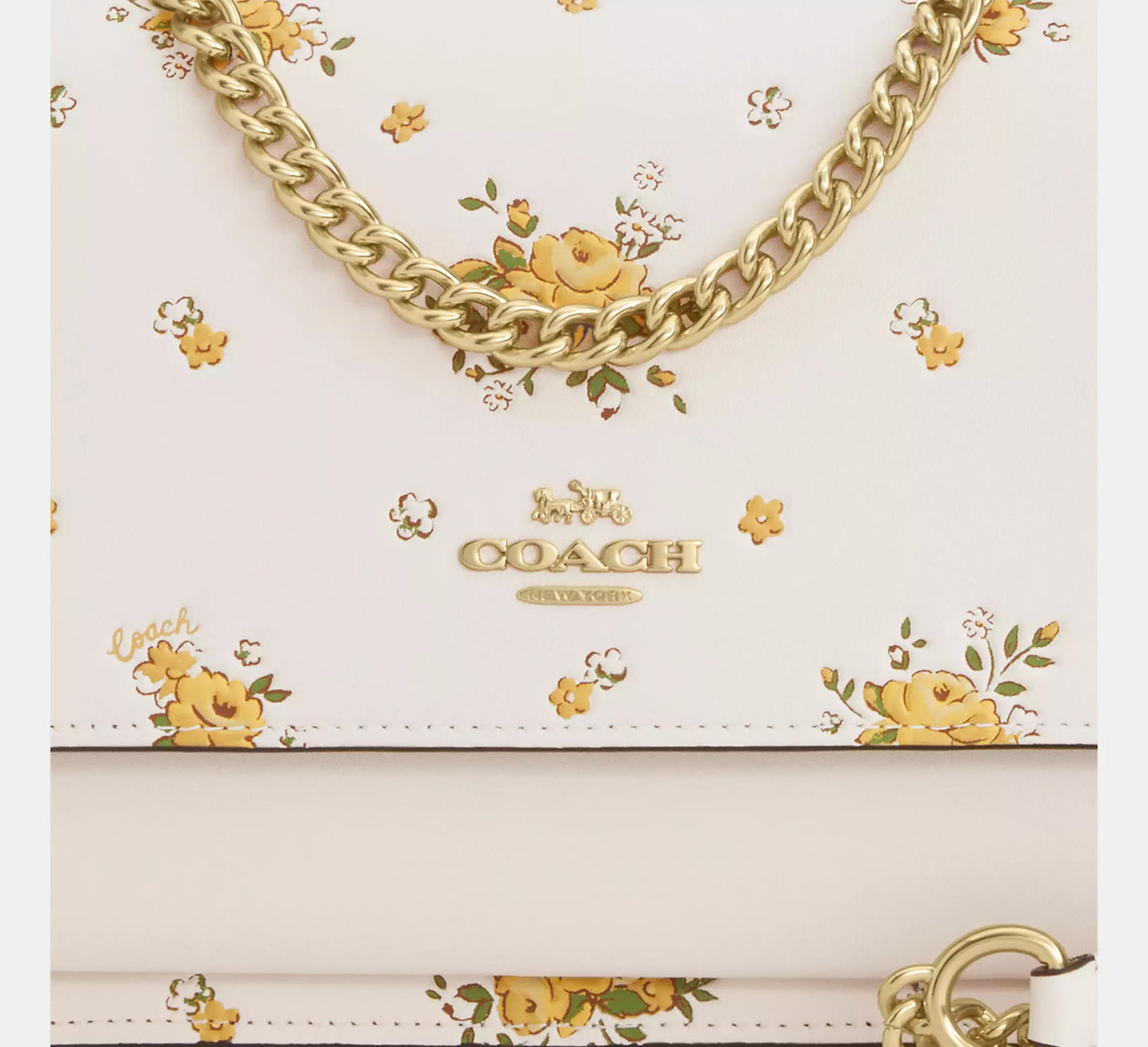 Coach - Klare Crossbody Bag With Spring Blossom Print (Preorden)
