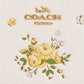 Coach - Long Zip Around Wallet With Floral Print (Preorden)