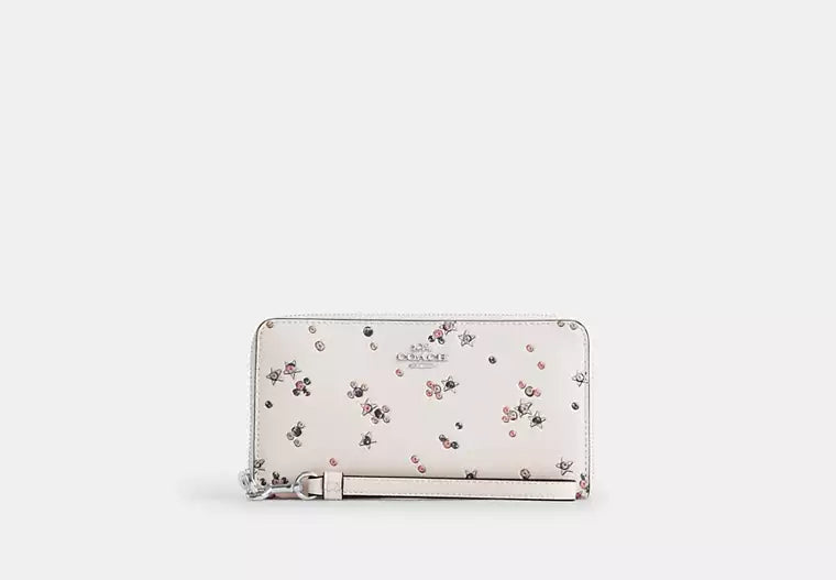 Coach - Long Zip Around Wallet With Star Print (Preorden)