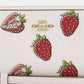 Coach -  Long Zip Around Wallet With Strawberry Print (Preorden)