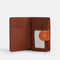 Coach - Medium Corner Zip Wallet In Signature Canvas With Orange Print (Preorden)