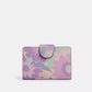 Coach - Medium Corner Zip Wallet With Floral Print (Preorden)