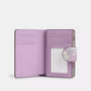 Coach - Medium Corner Zip Wallet With Floral Print (Preorden)
