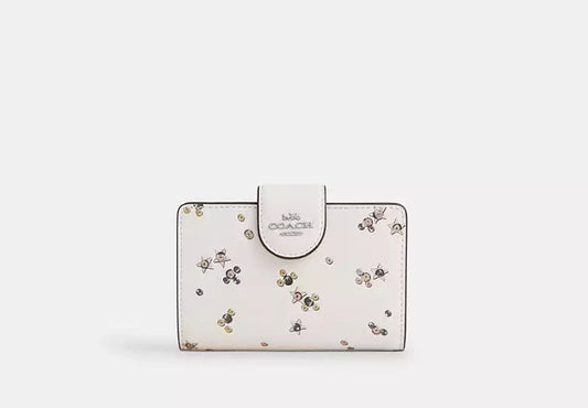 Coach - Medium Corner Zip Wallet With Star Print (Preorden)