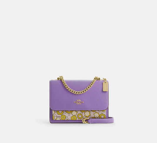 Coach - Mini Klare Crossbody Bag In Colorblock With Floral Print (Preorden)